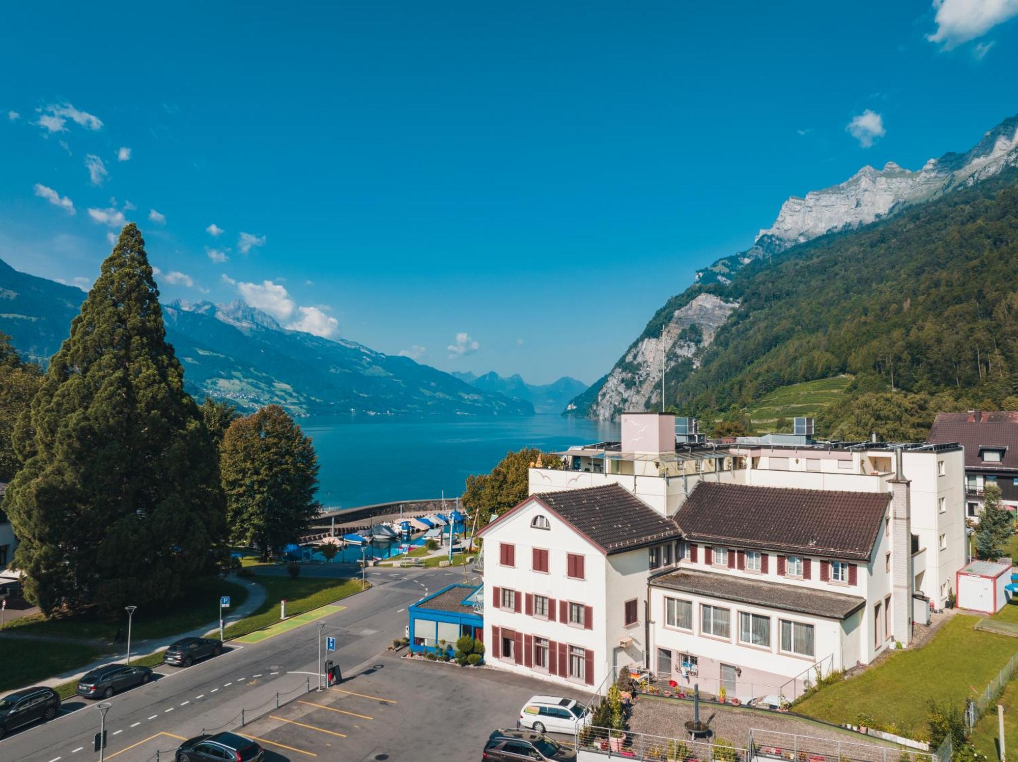 Hotel Seehof Superior Walenstadt Bagian luar foto
