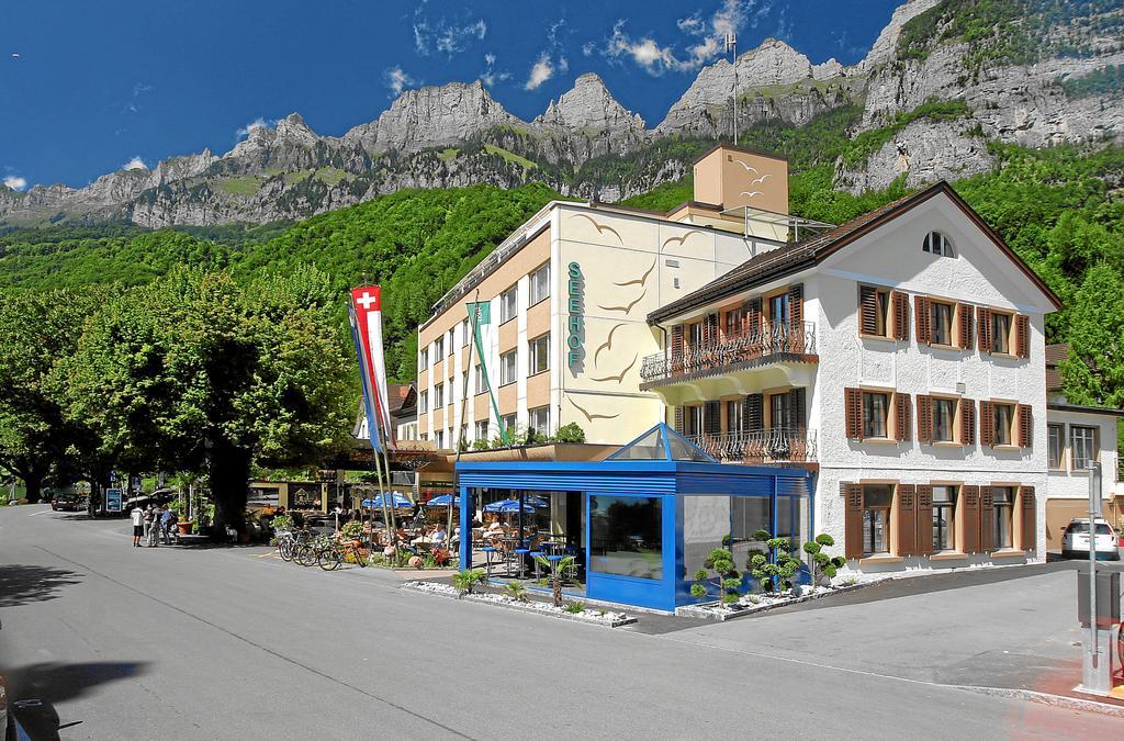Hotel Seehof Superior Walenstadt Bagian luar foto